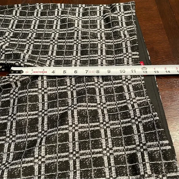 Maze Collection Pull-on Slim Fit Pants, Black and White, Size 3X - Picture 7 of 11